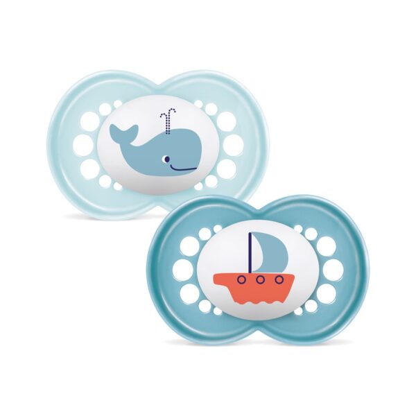 MAM Original Nuggi Kautschuk 6-16m 2 Stk