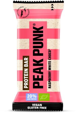 PEAK PUNK Bio Oat Prot Flapj Rasp Crisp 55 g