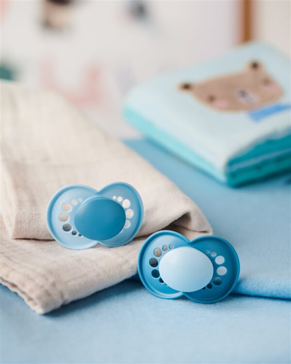 MAM Original Nuggi 16-36m blue/blue 2 Stk