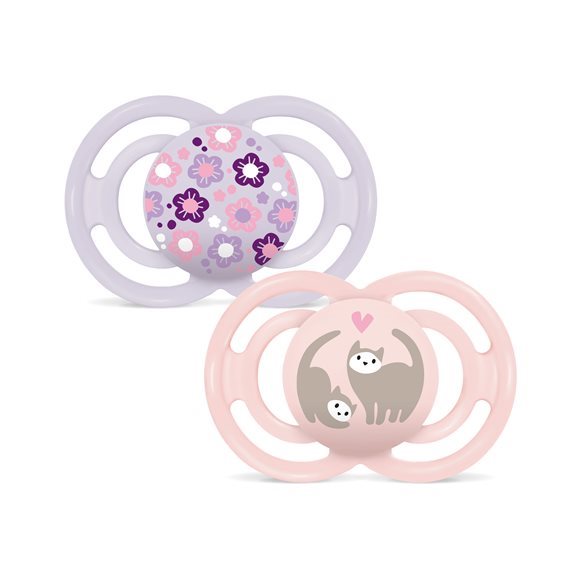 MAM Perfect Nuggi Sil 16-36m Girl 2 Stk