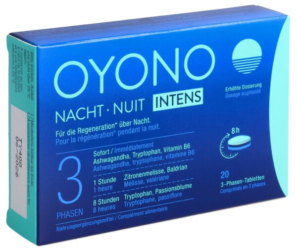 OYONO Nacht N Tabl Intens 20 Stk