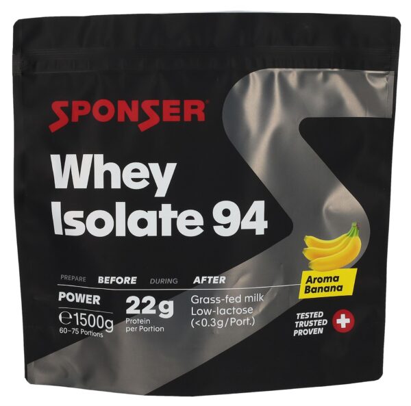 SPONSER Whey Isolate 94 Banana Btl 1500 g