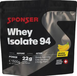 SPONSER Whey Isolate 94 Banana Btl 1500 g