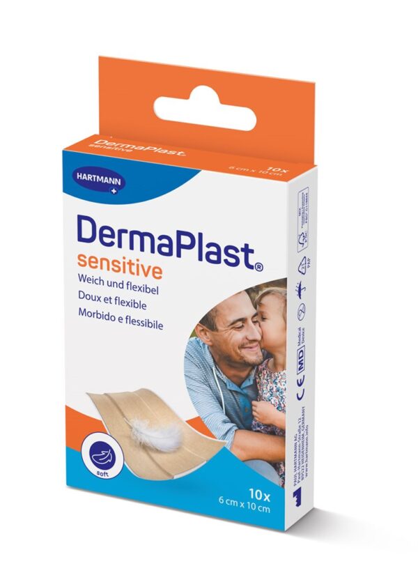 DERMAPLAST Kids Schnellverband 6x10cm Plast 10 Stk