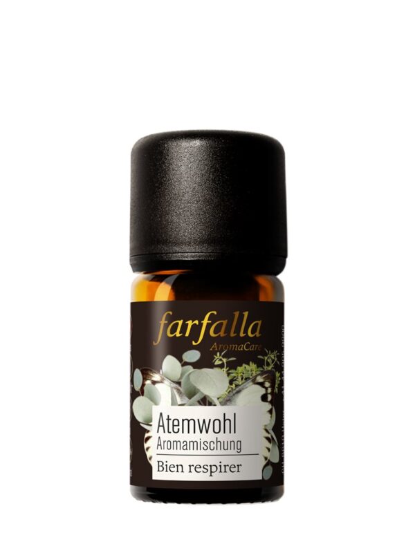 FARFALLA Aromamischung Atemwohl 5 ml