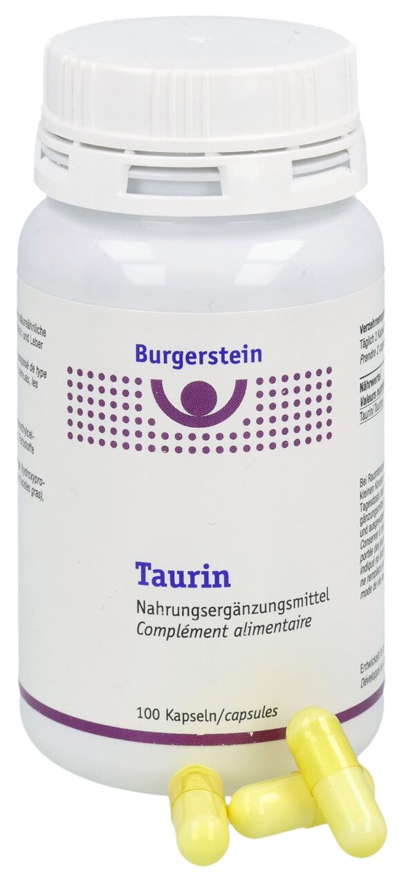 BURGERSTEIN Taurin Tabl 100 Stk