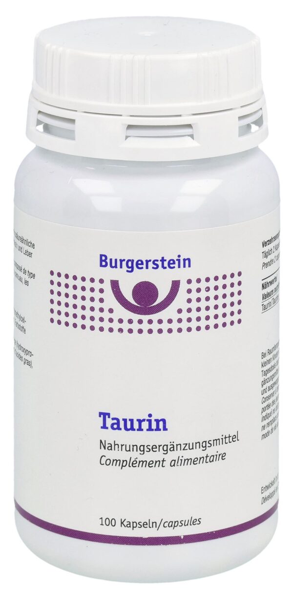 BURGERSTEIN Taurin Tabl 100 Stk