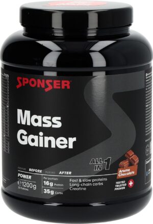 SPONSER Mass Gainer Chocolate Ds 1200 g