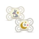 MAM Perfect Night Nuggi Sil 0-6m 2 Stk
