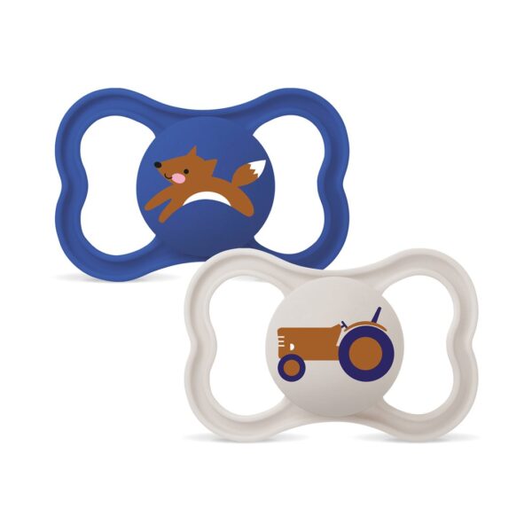 PICFRONT3D MAM Supreme Nuggi Sil 6-16m 2 Stk