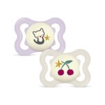 CONTENTFRONT MAM Supreme Night Nuggi Sil 0-6m 2 Stk