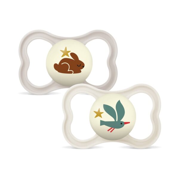 MAM Supreme Night Nuggi Sil 6-16m 2 Stk