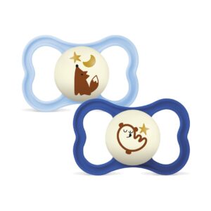 MAM Supreme Night Nuggi Sil 6-16m 2 Stk