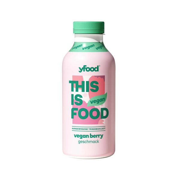YFOOD Trinkmahlzeit vegan Berry Fl 500 ml